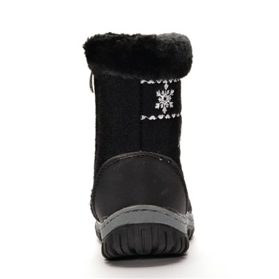 Adike TY-801A-K-МП/Z Валенки детские чер нат войлок, подклад комби (нат+иск) шерсть