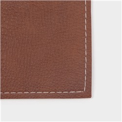 Салфетки под горячее Magistro, 2 шт., двухсторонние, экокожа, хлопок, 47.5×35.5 см