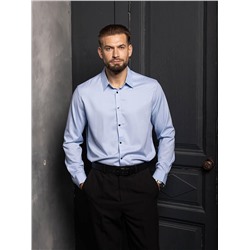003J Мужская рубашка JenTa голубой
