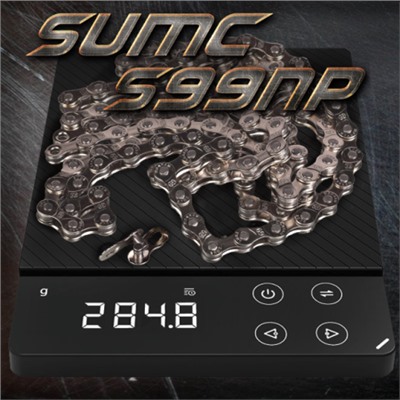 Велосипедная цепь SUMC 9 speed S9000GY 1/2"x11/128" ГОСТ 30442-97 ISO 9633/уп 50/