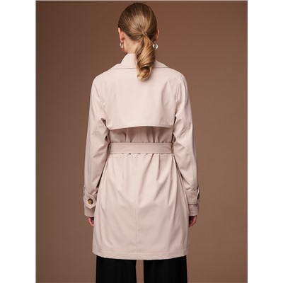 Плащ женский светло-бежевый