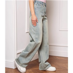 Джинсы #КТ8733, голубой
