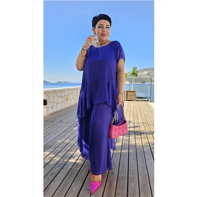 Блуза, брюки Vittoria Queen 24153 ярко-фиолетовый