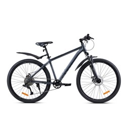 Велосипед 27,5" рама 17" 1x10sp COMIRON SYSTEM серый