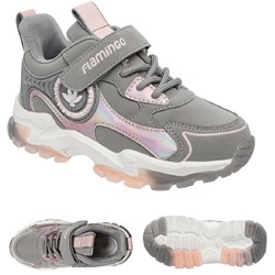 Кроссовки Flamingo 221к-ф13-2985 сер ( 2,0)