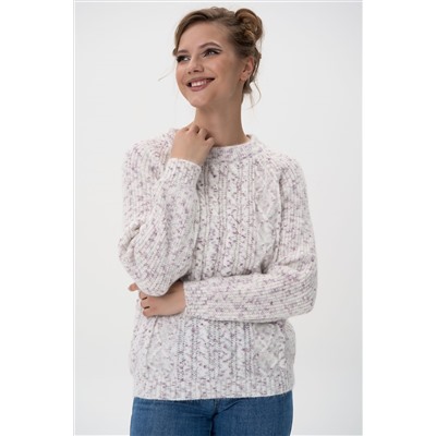 Свитер Кэт (бордовый/рябь)