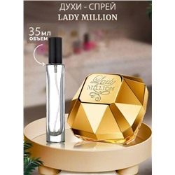 Духи-спрей LADY MILLION, 35 мл.