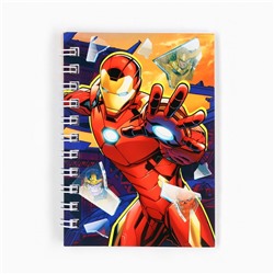 Блокнот А7, 28 листов, набор 4 шт., Марвел
