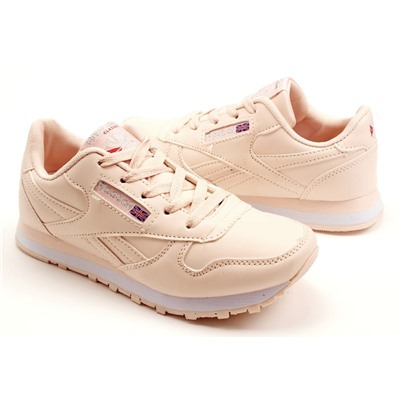 Sport + RBK MB8142-9 Кроссовки пудра иск кожа