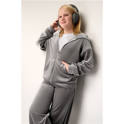 Велюровый костюм для девочки Happyfox