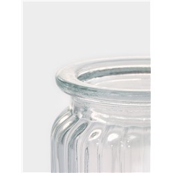 Банка для сыпучих Доляна «Зайка», 230 мл, с керамической крышкой, стекло, прозрачная