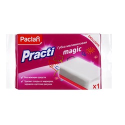 PACLAN PRACTI MAGIC ГУБКА МЕЛАМИНОВАЯ, 1ШТ.
