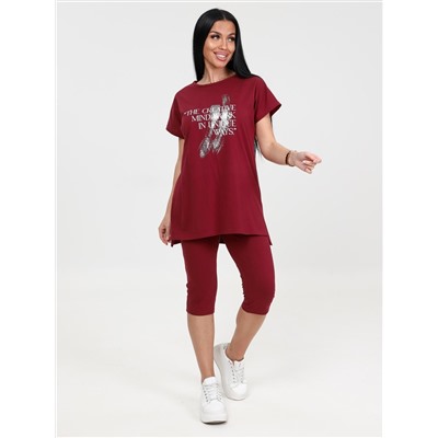 Эпюр - костюм бордовый