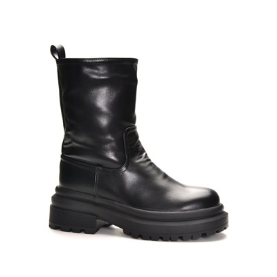 998 Fashion A5351-МП/Z Ботинки женские чер иск кожа, подклад нат шерсть