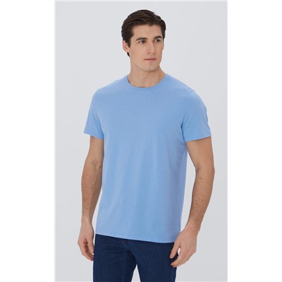 Футболка F911-6000b middle-blue