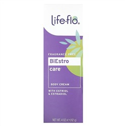 Life-flo, BiEstro, крем для тела, без отдушки, 112 г (4 унции)