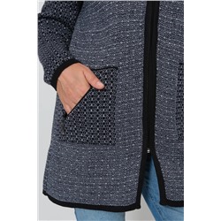 Кардиган С 2063/джинс микс