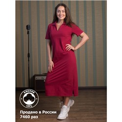 Платье женское КП1479 бордовый