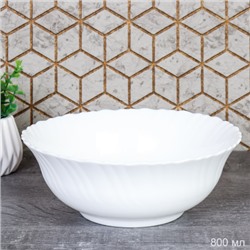 Тарелка глубокая суповая 800 мл 180 мм Богатырь белая / LHBW-70XN (WHITE) /уп 48/