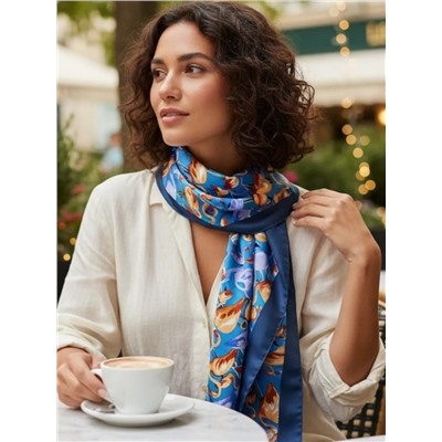 Платок (90/90см шелк)