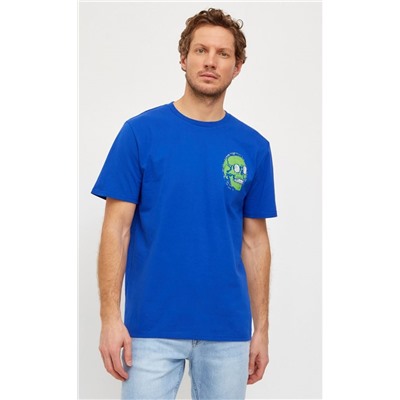 Футболка муж. FJ-6000-08 d.blue