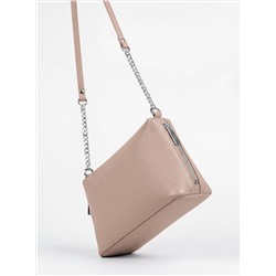 Женская кожаная сумка Richet 3199LNU 757 Пудра