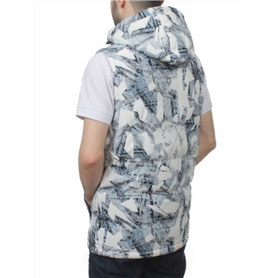 2121 WHITE Жилет мужской (100 гр. синтепон)