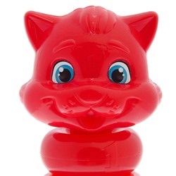 Пирамидка детская «Котик», 7 колец