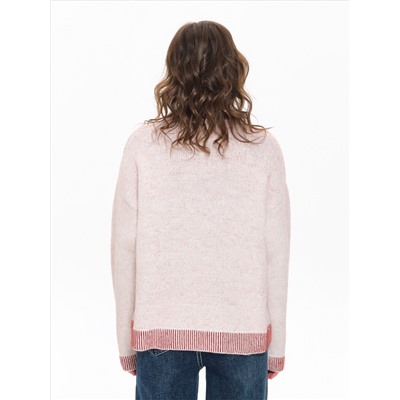 Джемпер вязаный с длинными рукавами