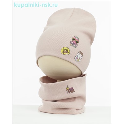 02-68-LT Комплект (колпак+снуд) (52-56)