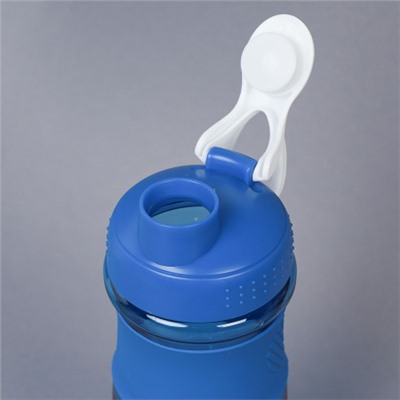 Бутылка/Шейкер NEWWAVE  SHS-760 синяя, для спортивного питания 760ML/уп60