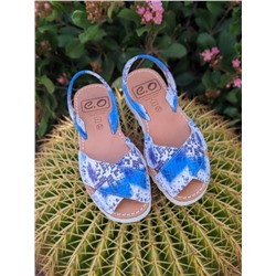 Avarca MENORQUINA 4393 azul+Ab.Zapatos PELLE Helena (310) azul АКЦИЯ