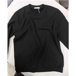 Свитшот мужская 3х нитка флис 95607 черный