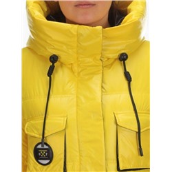 2187 YELLOW Куртка зимняя женская AIKESDFRS (200 гр. холлофайбера)