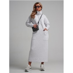 978 Платье "Меланж/серый"