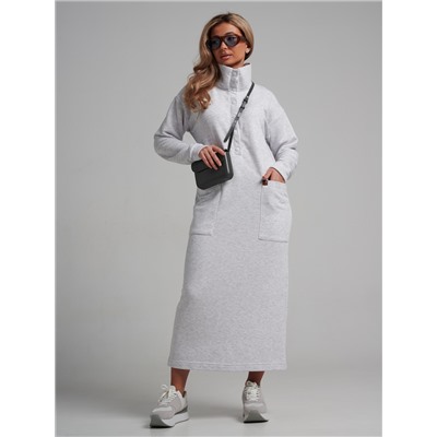 978 Платье "Меланж/серый"