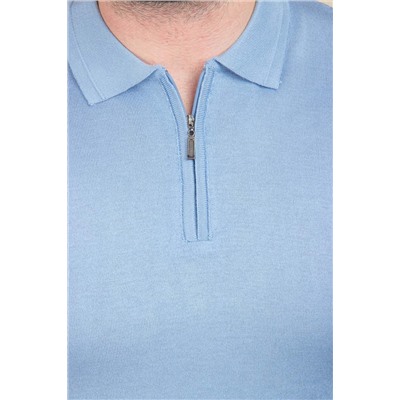 Футболка 9580 голубой VIP STONES