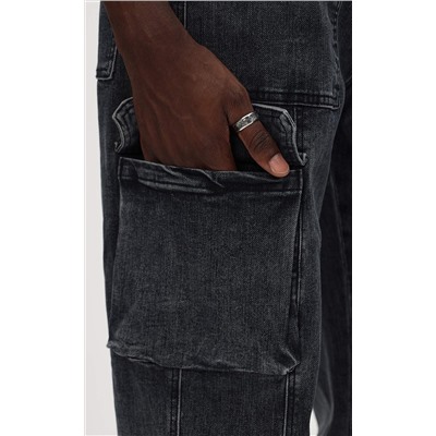 Джинсы P411-0174 l.black