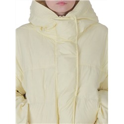 9518 YELLOW Куртка пуховая зимняя женская (пух)