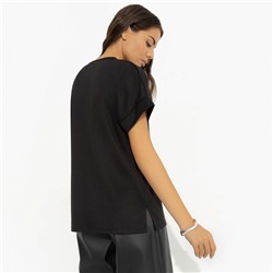 Футболка с принтом, Ты в деле (black)