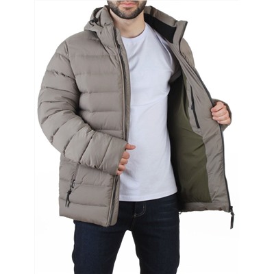6276 GRAY Куртка мужская зимняя (200 гр. холлофайбер)