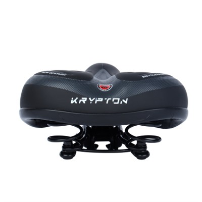 Седло велосипедное комфортное KRYPTON KRPT-153F, размер: 255x210 /уп 20/