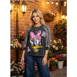 Толстовка OVER SIZE хлопок