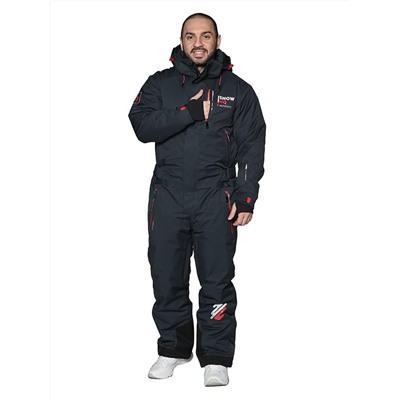 Комбинезон A-89031 Темно-серый