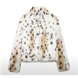 Шуба леопард