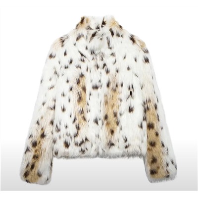 Шуба леопард