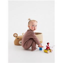 Корзина для игрушек SL Home «Медведь», плетёная, ручной работы, 25×26×41 см, коричневая