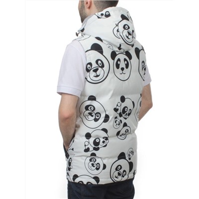 2120 WHITE Жилет мужской (100 гр. синтепон)