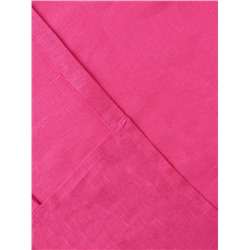 Комплект штор для кухни Этель Linen collection, 145×180 см - 2 шт., розовый, 100% лён 170 г/м²