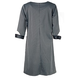 Женское платье миди в полоску 250586, размер 48, 50, 52, 54